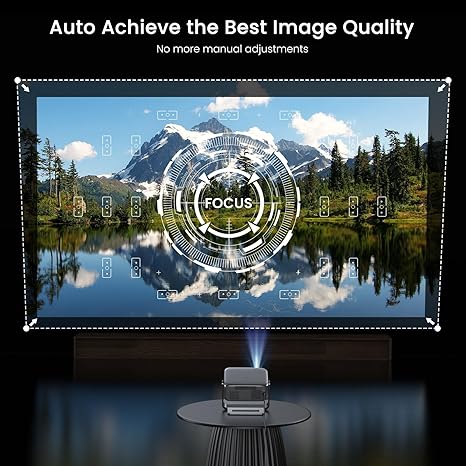 2000 ANSI Home Theater Projector – 270° Stand