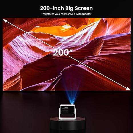 Netflix Smart Projector with WiFi & Bluetooth