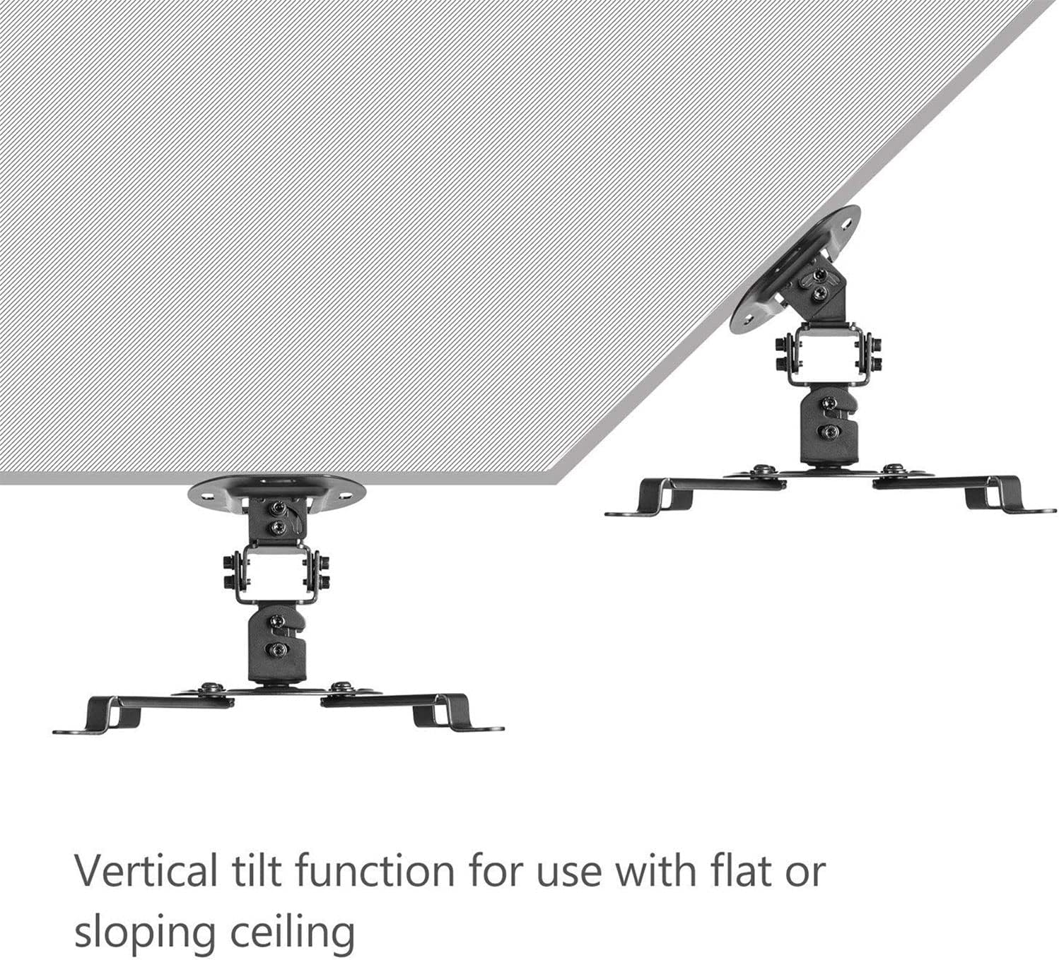 WALI Low-Profile Projector Mount