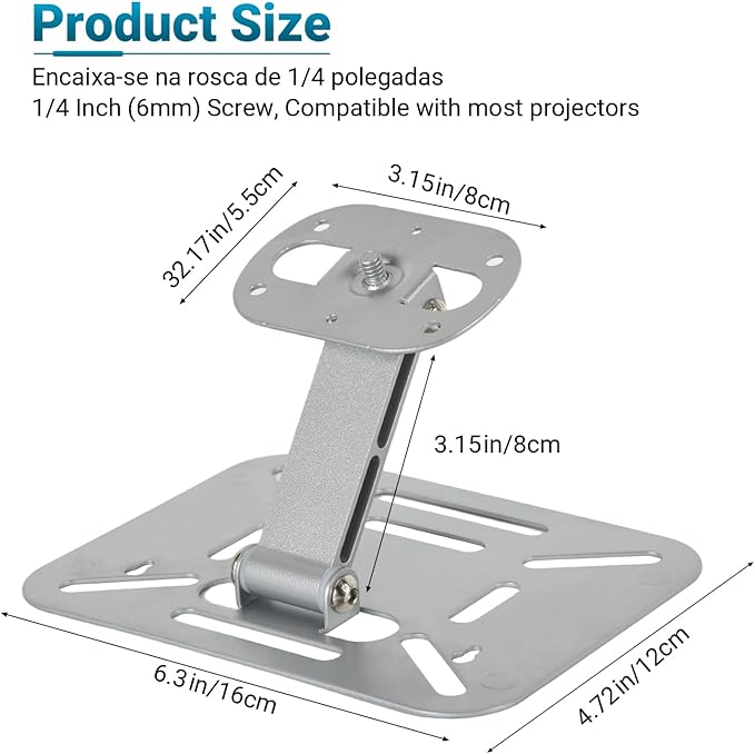 Adjustable Projector Desk & Wall Mount