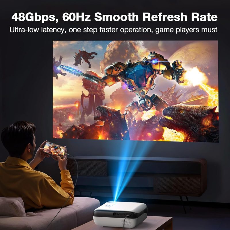 3 in 1 Phone HDMI Cable, Lighting HDMI Cable, Phone to Projector Adapter