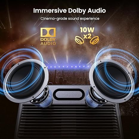 2000 ANSI 4K Smart Outdoor Projector – WiFi, Bluetooth, Auto Focus, Dolby Sound, Built-in Apps