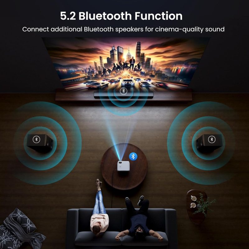 Dual-band WIFI Bluetooth Support HDR10+ 4K HD 510G System Projector