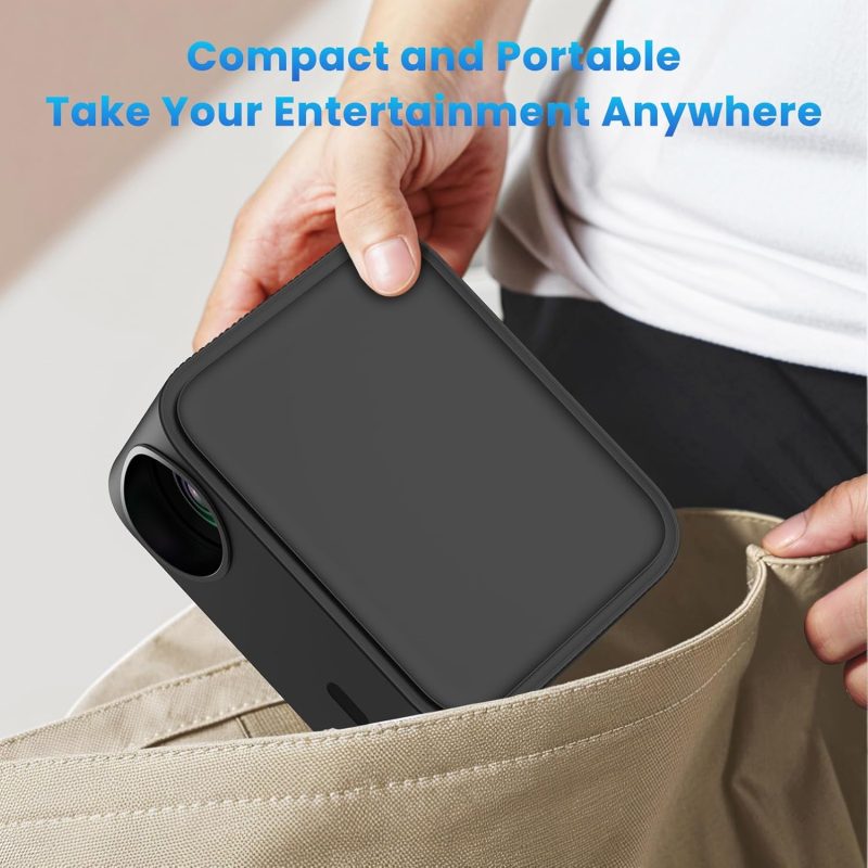 WIFI Bluetooth 4K Compatible with Android/iOS/PS5 H11 Home Theater Projector