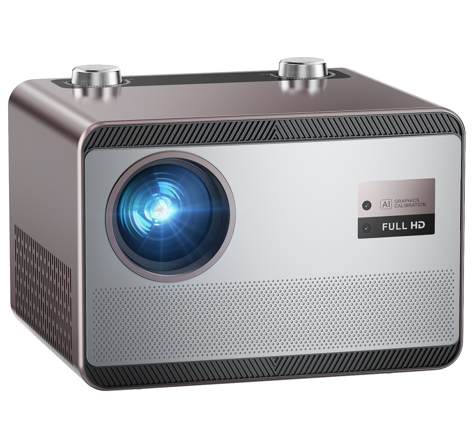 4K outdoor/home theater smart projector with Wi-Fi and Bluetooth, built-in apps, movies/PS5/PC/mobile C58